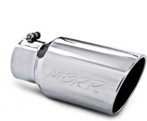 MBRP T5073 6 O.D. Angled Rolled Exhaust Tip (T304)