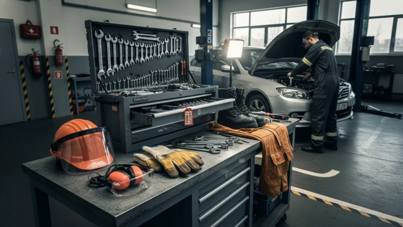 Safety First Essential Gear Every Mechanic – mechanic tool set list