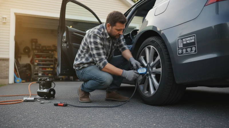 Understanding Car Tire Pressure Recommendations – correct tire pressure car diy