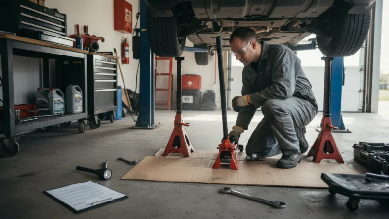 diy car maintenance safety Checklist