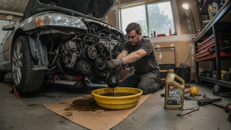 Regular Oil Changes are Crucial Vehicle – change engine oil at home