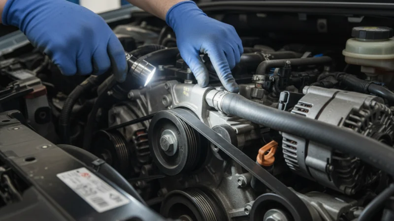 Regular Inspection Belts Hoses is Crucial – inspect car belts hoses