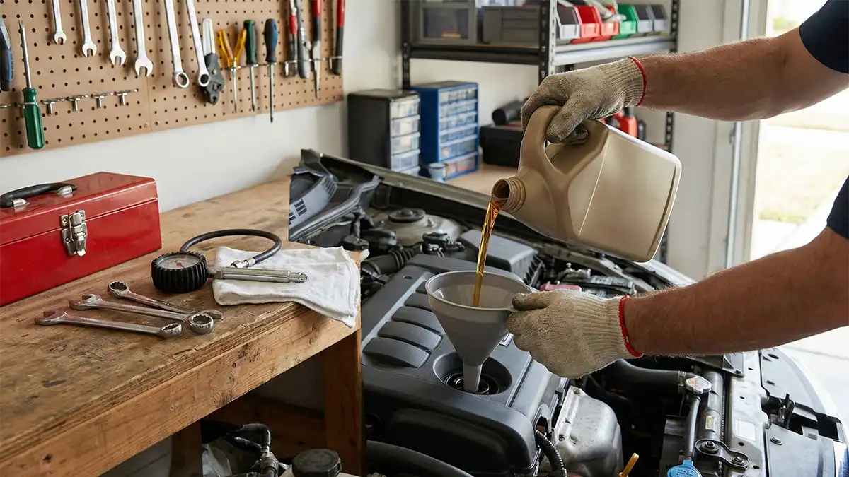 Budget Home Garage Setup for Car Maintenance