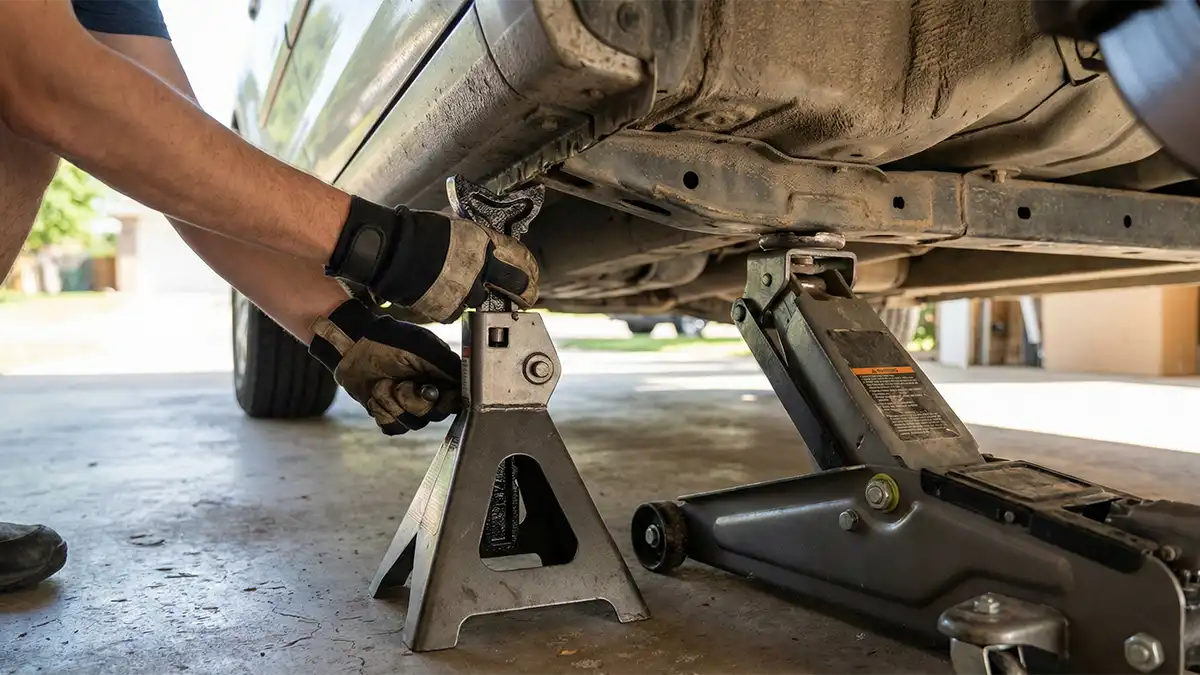 How to Safely Jack Up a Car at Home