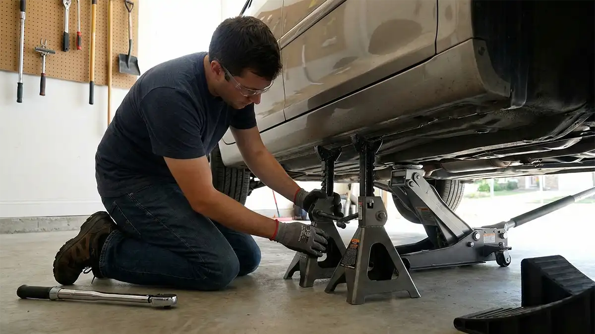 Where to Place Jack Stands on a Car