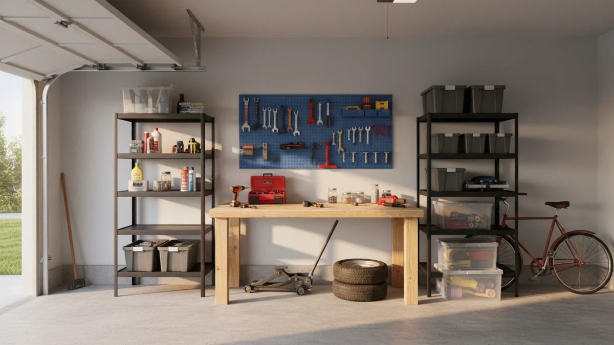 Budget Home Garage Setup Under 300