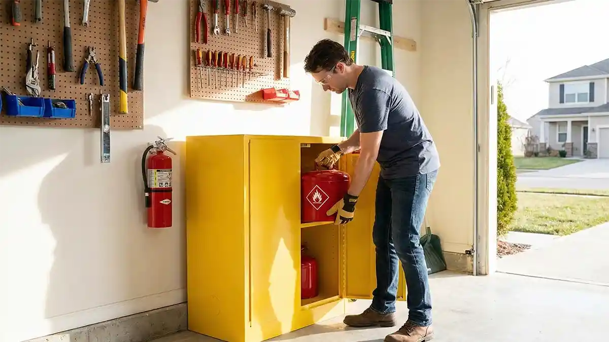 avoiding fire hazards in home garage