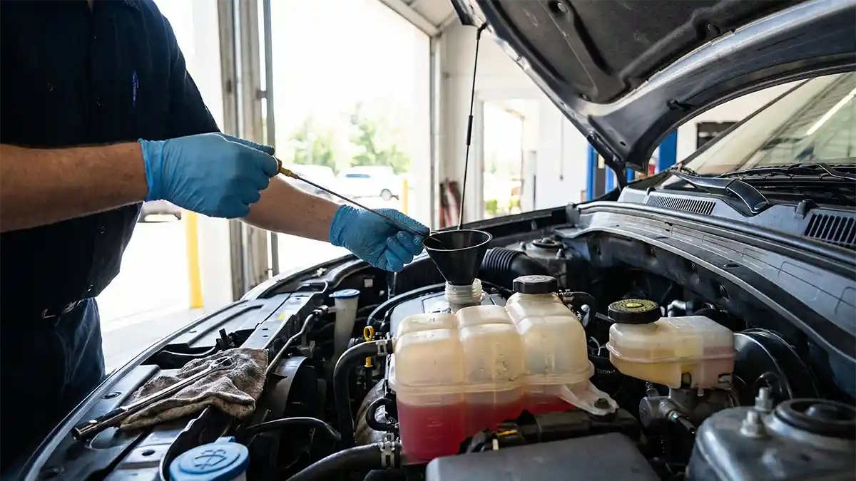 beginner guide to car fluids