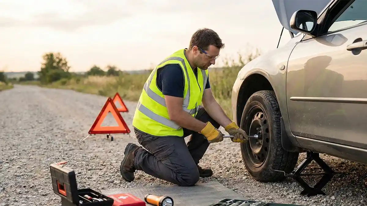 emergency plan when working under car