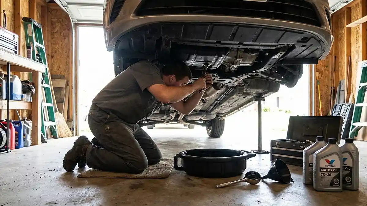 how often to change engine oil diy