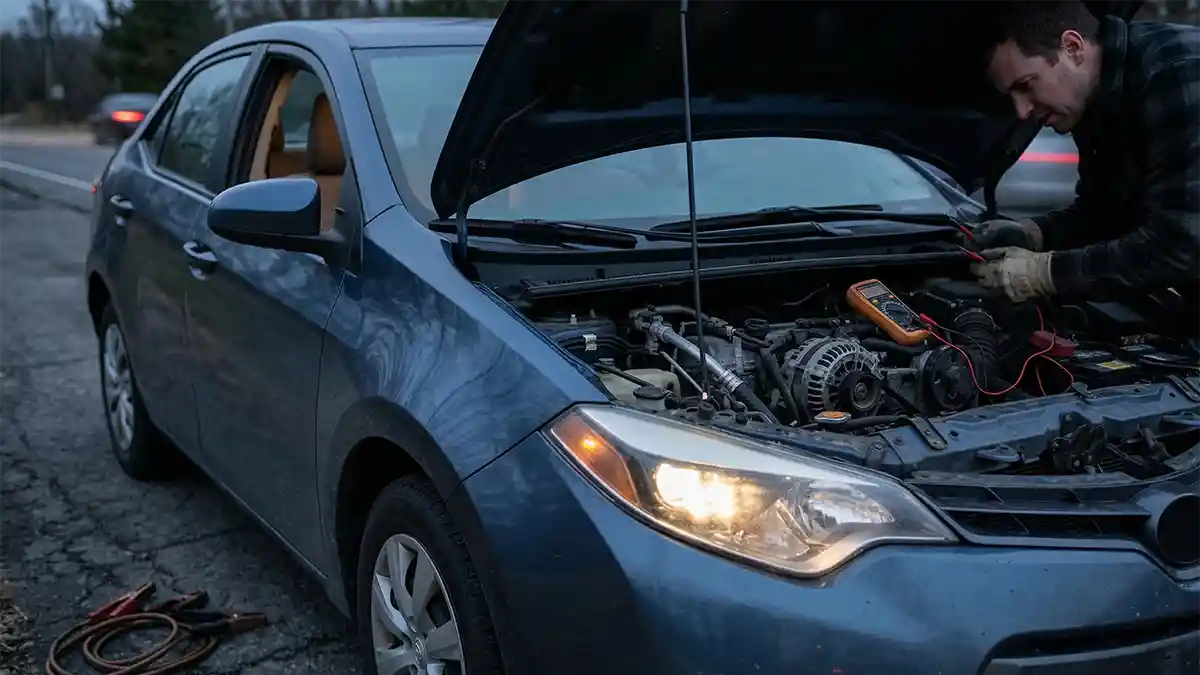 Dim Headlights Battery Vs Alternator Symptoms