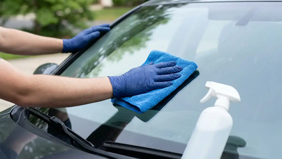 how to clean windshield like a pro diy