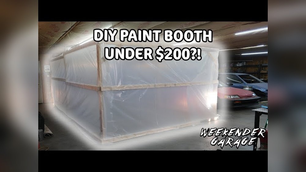How to Create a Car Painting Booth in Garage: Step-by-Step Guide