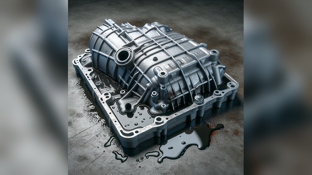 Disassembled car transmission showing why rebuild is not a DIY job