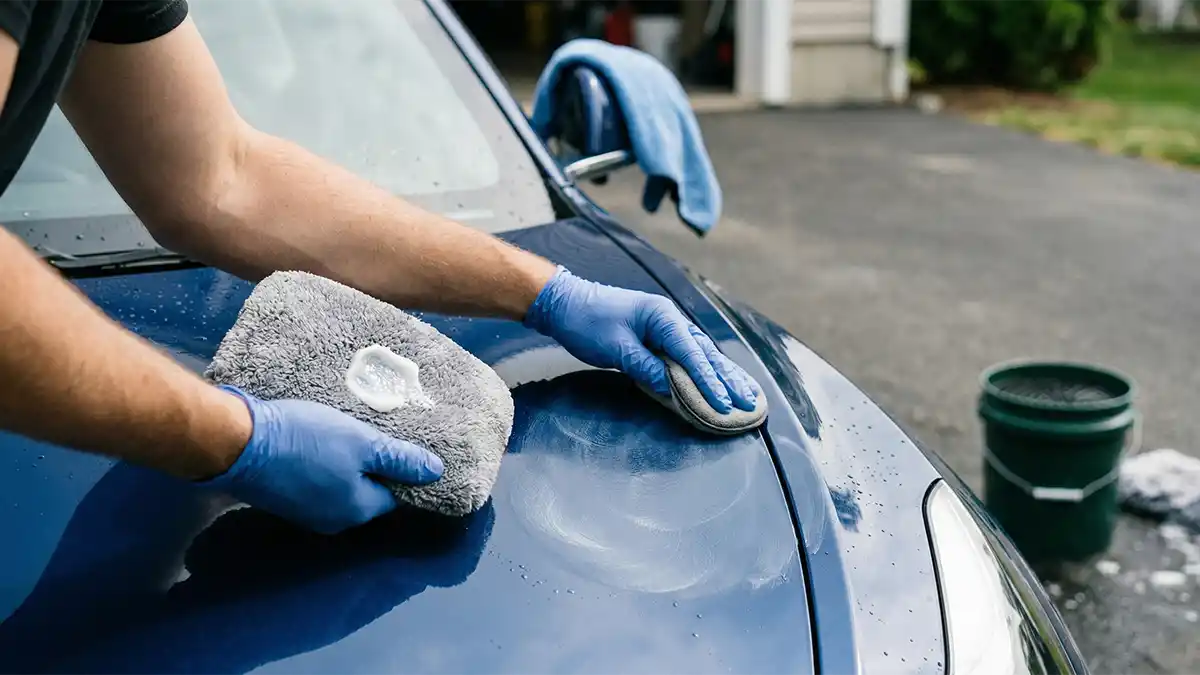 how to protect paint after washing car