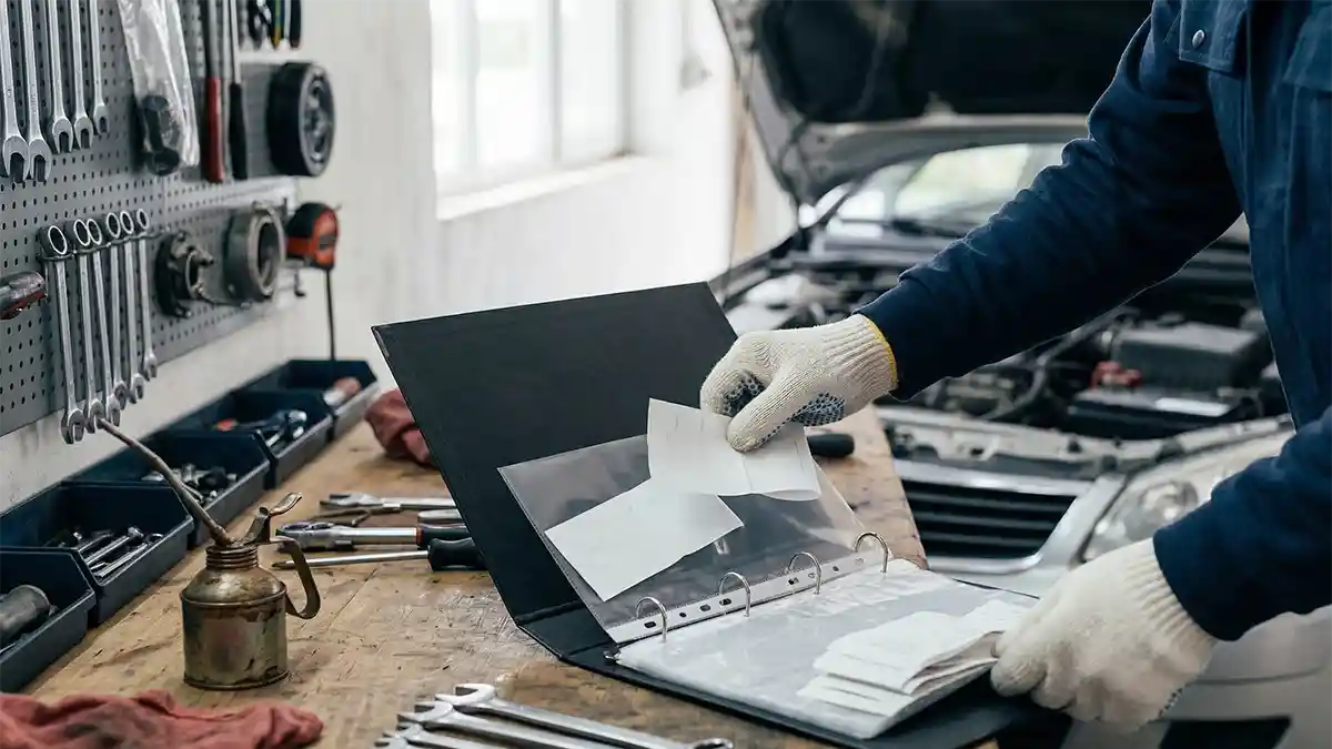 keep receipts for diy maintenance proof