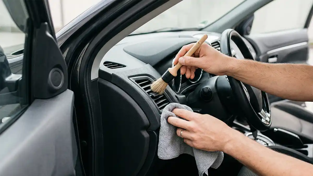 quick interior cleaning routine for car
