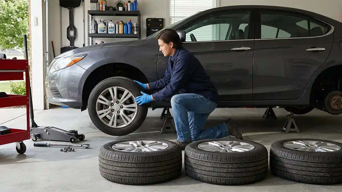 tire rotation pattern for beginners