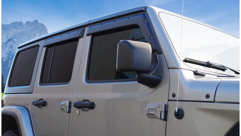 How to Install Car Wind Deflectors Rain Guards Easily