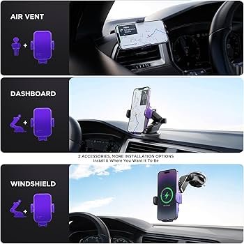 How to Install Car Wireless Phone Charger Mount Easily
