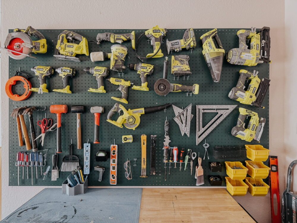 How to Install Garage Pegboard for Tools: Step-by-Step Guide