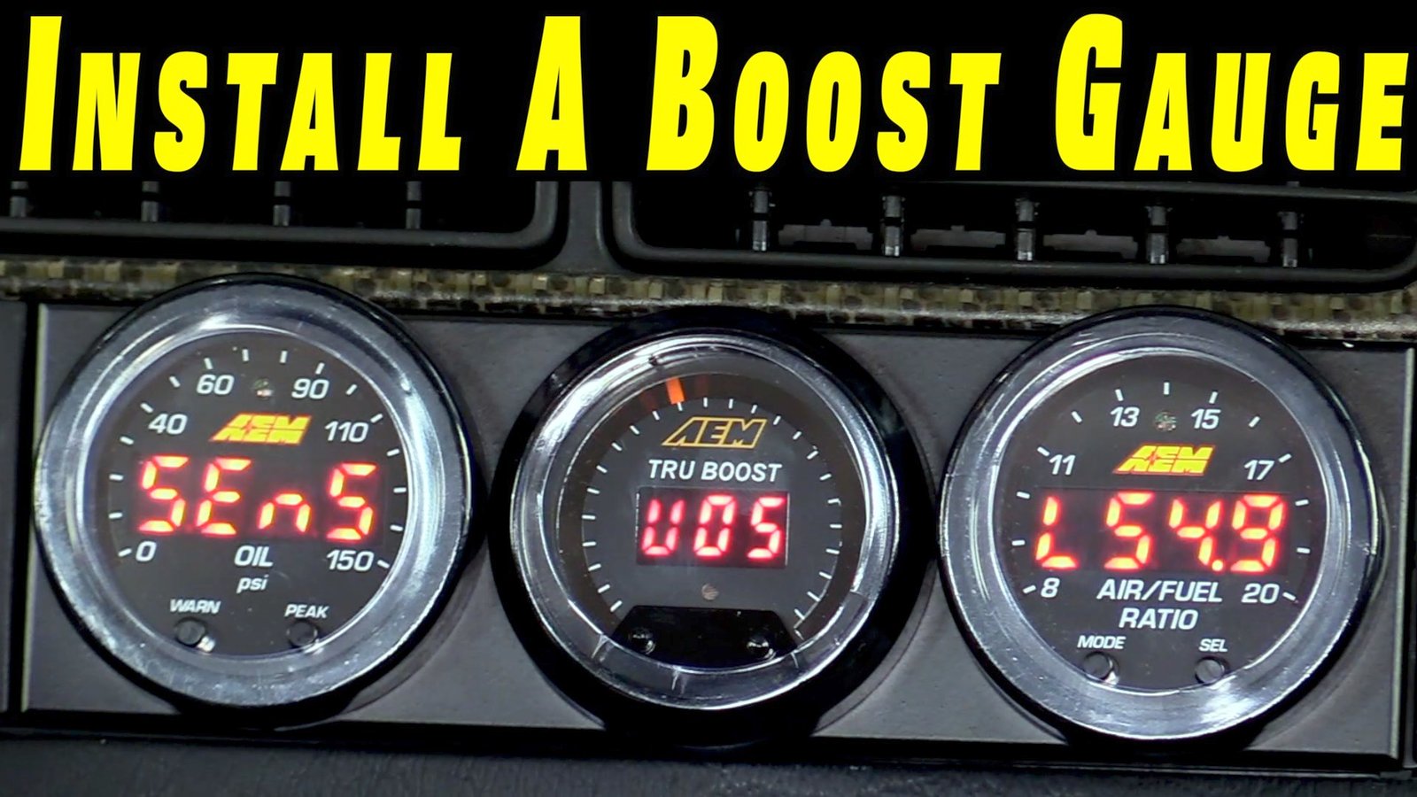 How to Install Car Turbo Boost Gauge: Step-by-Step Guide