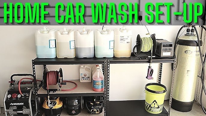 How to Build a Car Washing Station in Garage: Step-by-Step Guide