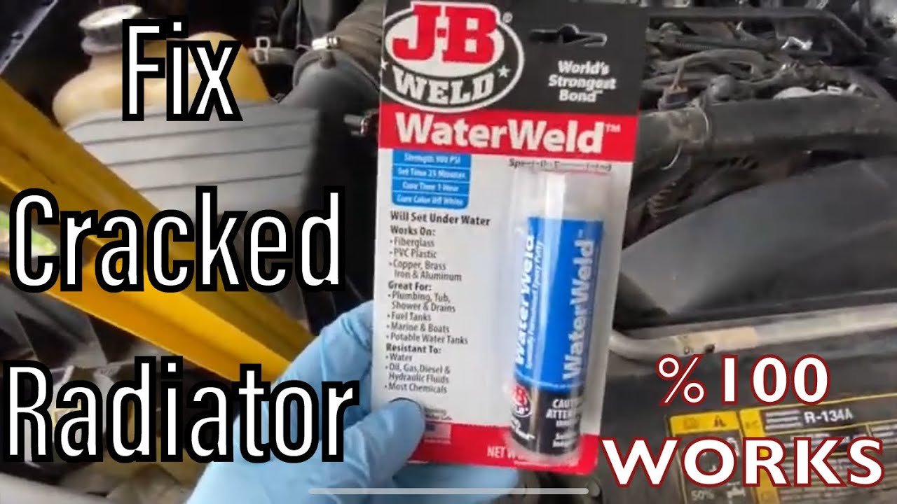 How to Fix Car Plastic Radiator Tank Crack Easily and Safely