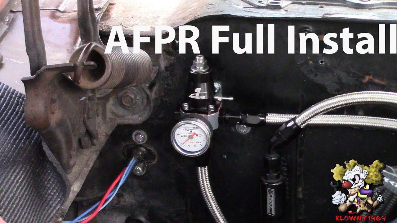 How to Install Car Fuel Pressure Regulator Easily and Safely