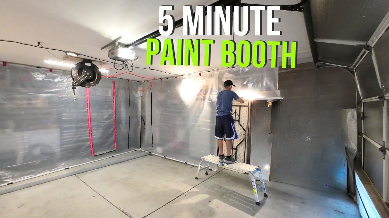 How to Create a Car Painting Booth in Garage: Step-by-Step Guide