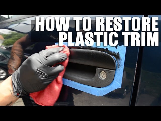 How to Repair Car Plastic Trim Faded DIY: Easy Restoration Tips